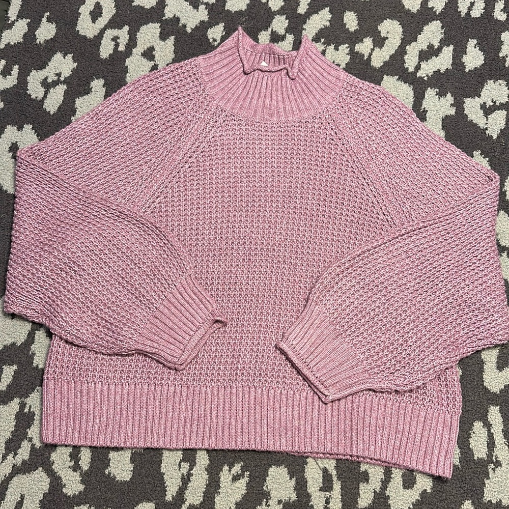 Purple American Eagle sweater